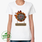 Женская футболка органик