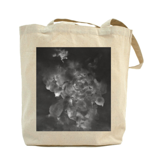 Сумка шоппер с принтом Роза