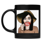 Кружка цветная UV-DTF