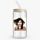 Банка с бамбуковой крышкой