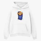 Толстовка худи оверсайз