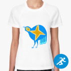 Женская спортивная футболка