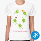 Женская спортивная футболка