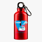 Металлическая бутылка 400 мл UV-DTF