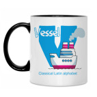 Кружка двухцветная