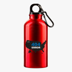 Металлическая бутылка 400 мл UV-DTF