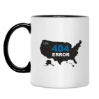 Кружка двухцветная