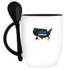 Кружка с ложкой