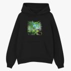 Толстовка худи оверсайз