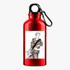 Металлическая бутылка 400 мл UV-DTF