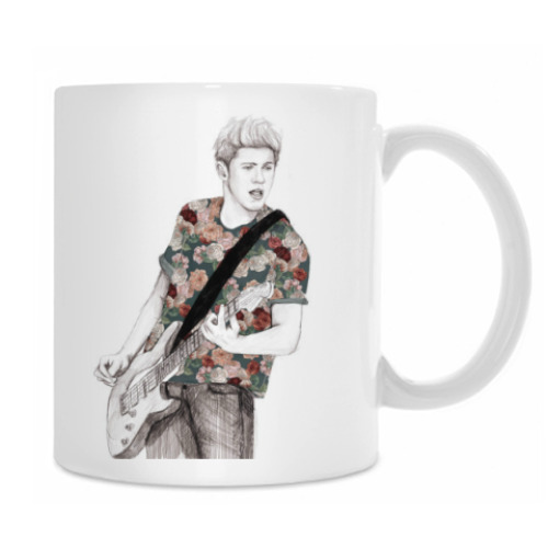 Кружка с принтом Niall 1D