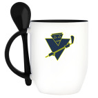 Кружка с ложкой