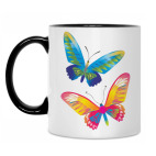 Кружка двухцветная