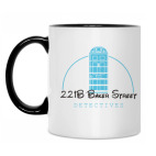 Кружка двухцветная