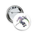 Значок 37 мм Owari no Seraph Последний Серафим Синоа Хиираги