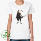 Женская футболка органик