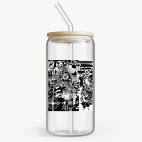 Банка с бамбуковой крышкой