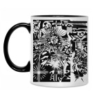 Кружка двухцветная