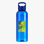 Прозрачная спортивная бутылка