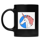 Кружка цветная UV-DTF