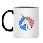 Кружка двухцветная