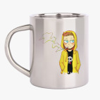 Кружка металлическая