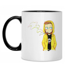 Кружка двухцветная