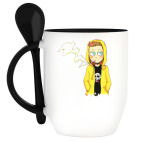 Кружка с ложкой