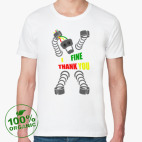 Мужская футболка органик