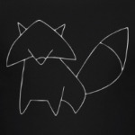 Лисенок контур