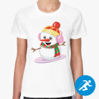 Женская спортивная футболка