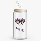 Банка с бамбуковой крышкой