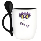 Кружка с ложкой