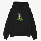 Толстовка худи оверсайз