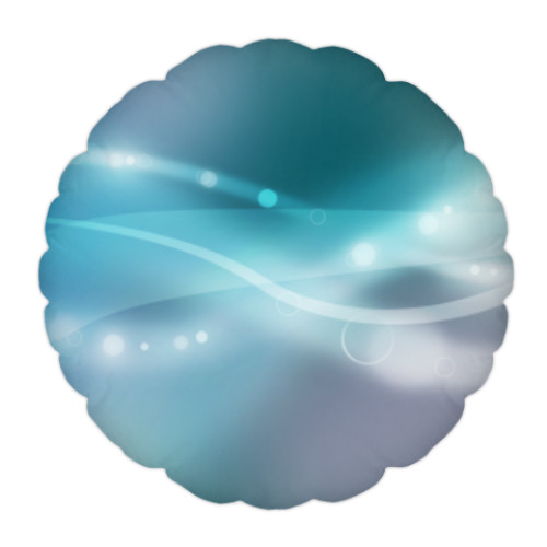 Подушка с принтом Абстракция Полосы