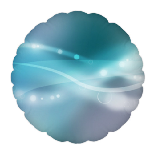 Подушка с принтом Абстракция Полосы