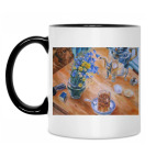 Кружка двухцветная