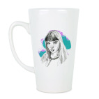 Взгляд с яркими красками