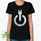 Женская футболка органик