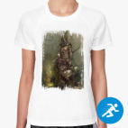 Женская спортивная футболка