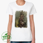 Женская футболка органик