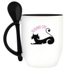 Кружка с ложкой