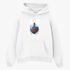 Толстовка худи оверсайз