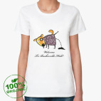 Женская футболка органик