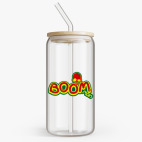 Банка с бамбуковой крышкой