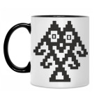 Кружка двухцветная