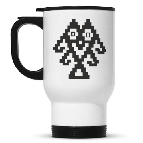 Кружка-термос с принтом 'Робот'