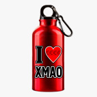 Металлическая бутылка 400 мл UV-DTF