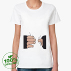 Женская футболка органик