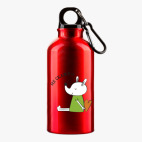 Металлическая бутылка 400 мл UV-DTF